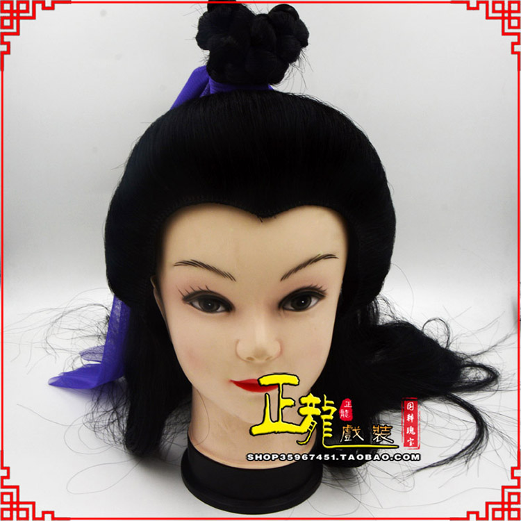 下关小生头套董永头套古装假发青年头套