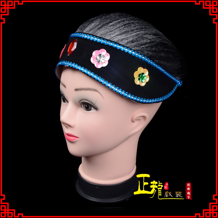 下关老旦媒婆穷老太婆假发套 老旦头套