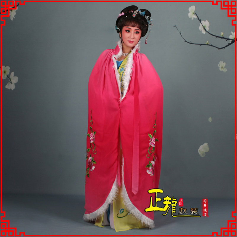下关小花旦绣花斗篷 花旦披风