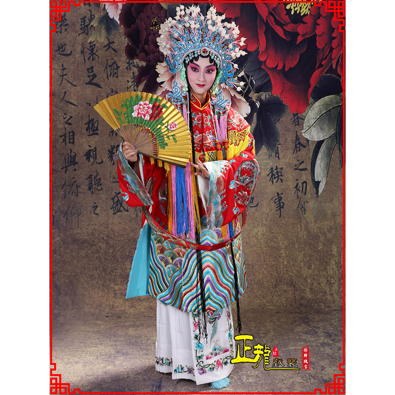 下关凤袍杨贵妃贵妃醉酒 软绉团凤女蟒